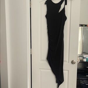 Elegant Flattering Black Dress